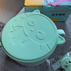 Stainless steel kids bowl